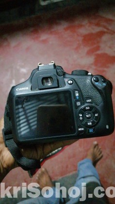 Canon EOS 1300d With 75-300